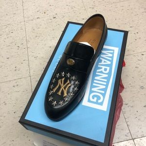 Men’s Gucci New York Yankees Loafer Size 8